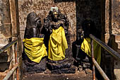 The great Chola temples of Tamil Nadu - The Brihadisvara temple of Gangaikondacholapuram. Sculptures of the vimana (South). 